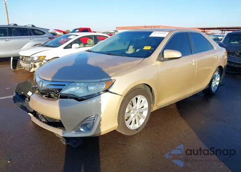 2012 Toyota Camry Xle V6 z USA, uszkodzony, nr VIN 4T1BK1FK8CU513989